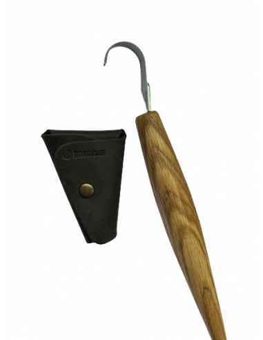 Dvipusis šaukštinis drožybos peilis