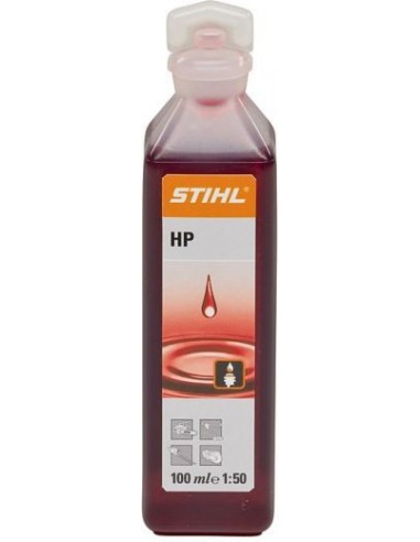 HP dvitaktė variklių alyva 100ml.